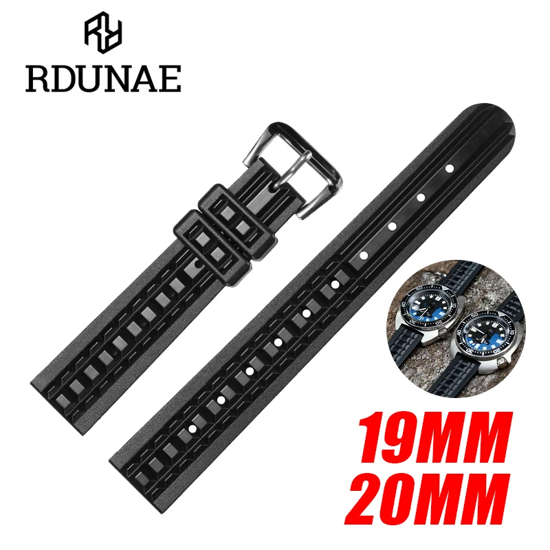 RDUNAE Original Factory Men's  – Rubber Strap Diver recenzja i cena