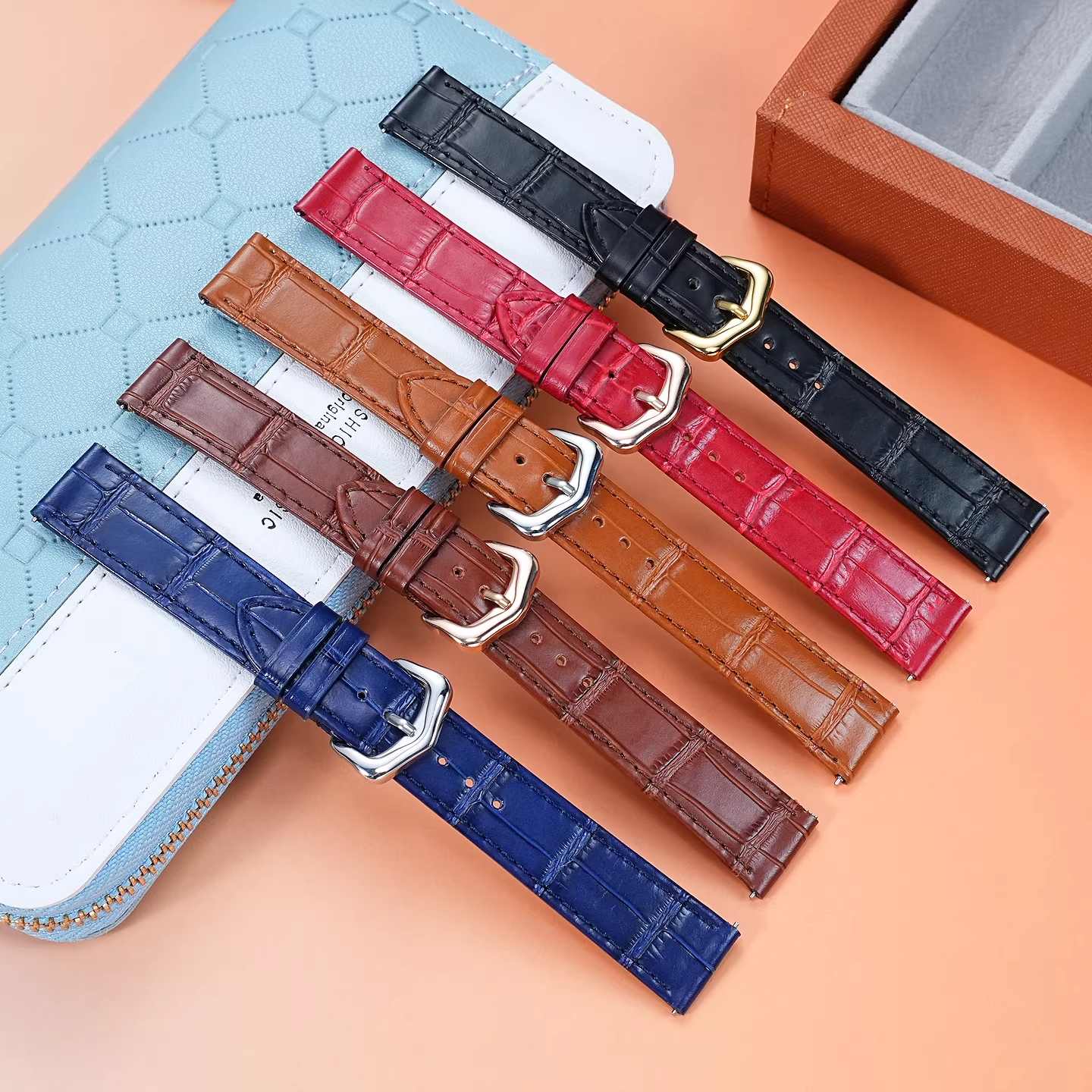 15mm 17mm 18mm 20mm Genuine Le – Leather Strap Quick Release recenzja i cena