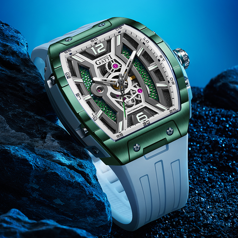 BONEST GATTI Germany Automatic – Rubber Strap Diver recenzja i cena