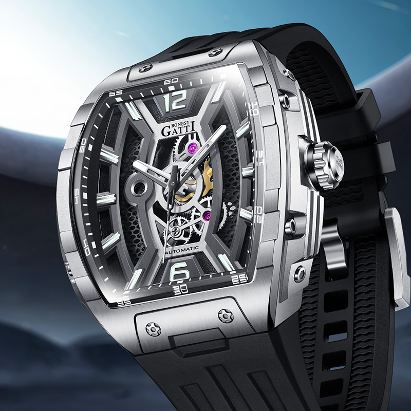 BONEST GATTI Germany Automatic – Rubber Strap Diver recenzja i cena