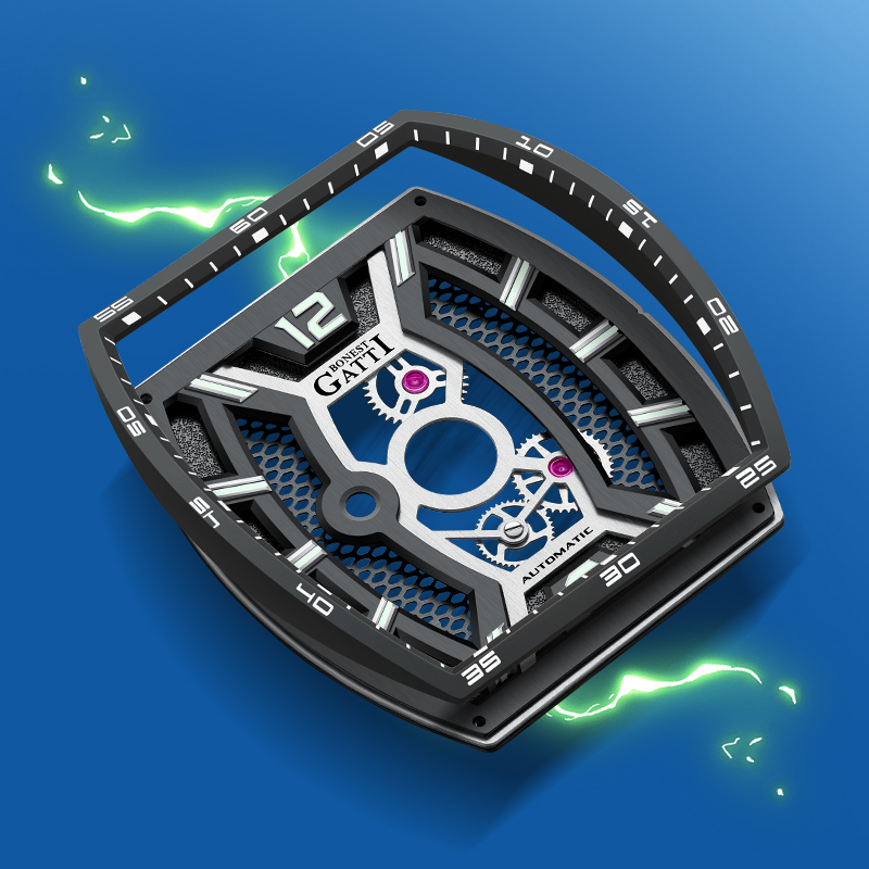 BONEST GATTI Germany Automatic – Rubber Strap Diver recenzja i cena
