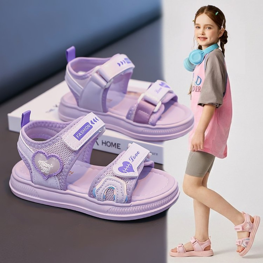 Girls' Heart-Shaped Princess S – Sport Loop Velcro recenzja i cena