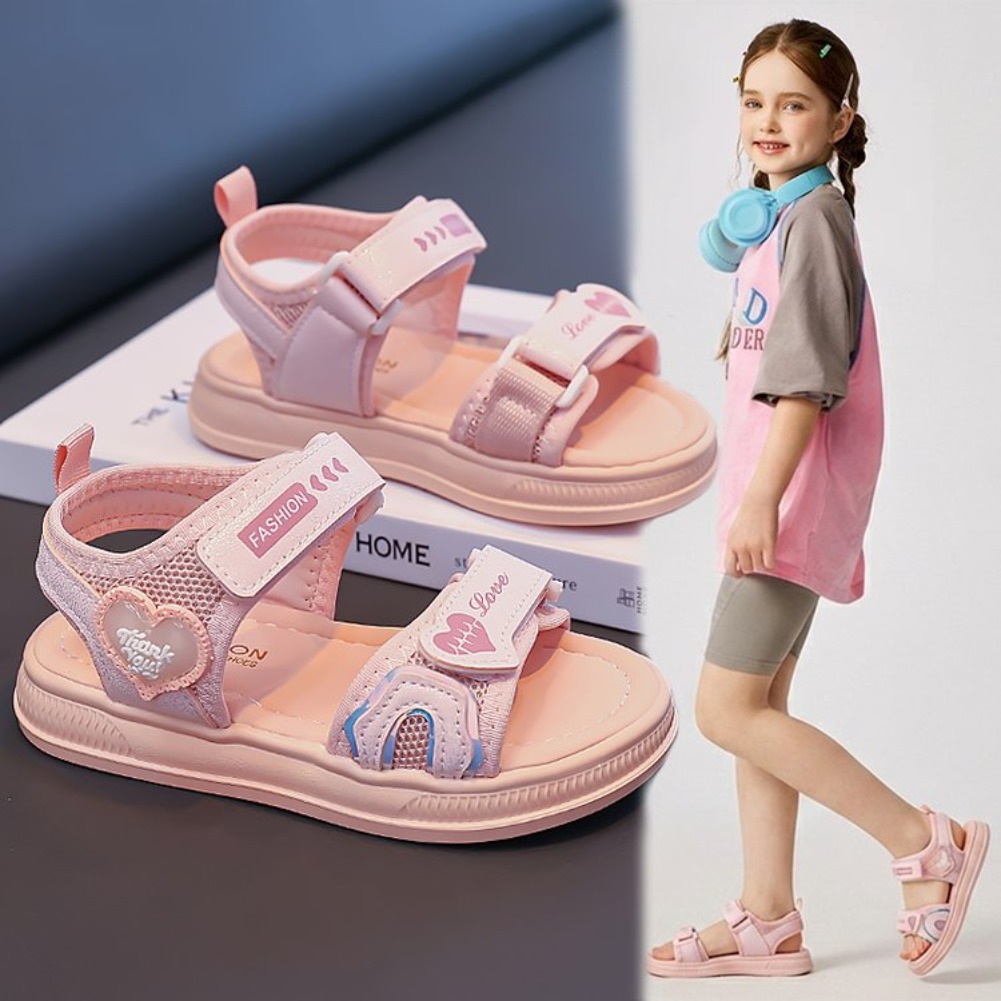 Girls' Heart-Shaped Princess S – Sport Loop Velcro recenzja i cena