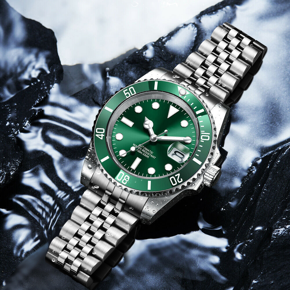 DIY Logo 40MM Dive Watch NH35  – Stainless Bracelet Diver recenzja i cena