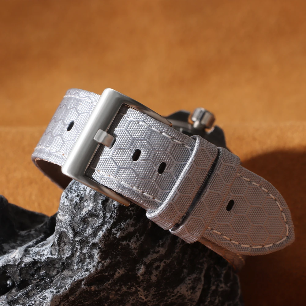 20mm 22mm Smooth Genuine Nylon – Perlon Strap Woven recenzja i cena