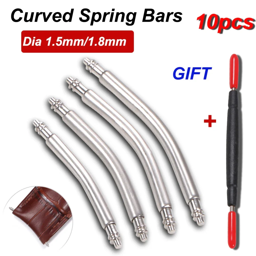 10pcs Curved End Spring Bar Di – Curved Spring Bar recenzja i cena
