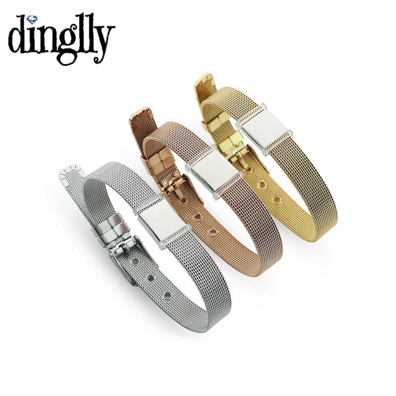 DINGLLY 10mm High Quality Stai – Mesh Strap Metal recenzja i cena