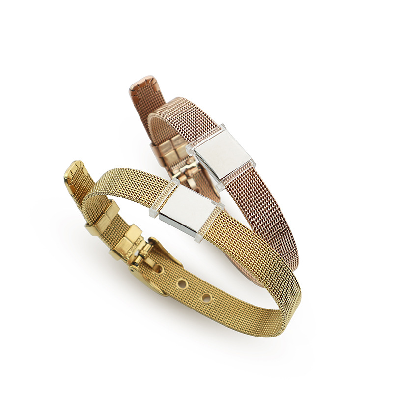 DINGLLY 10mm High Quality Stai – Mesh Strap Metal recenzja i cena