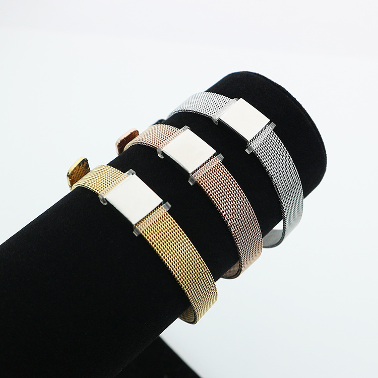 DINGLLY 10mm High Quality Stai – Mesh Strap Metal recenzja i cena