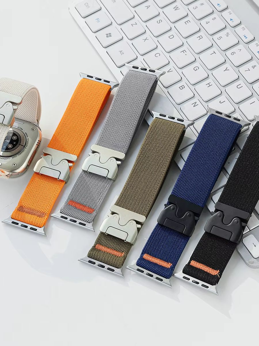 For Apple Watch Band Nylon Ela – Parachute Strap Elastic recenzja i cena