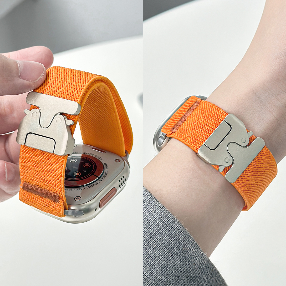 For Apple Watch Band Nylon Ela – Parachute Strap Elastic recenzja i cena