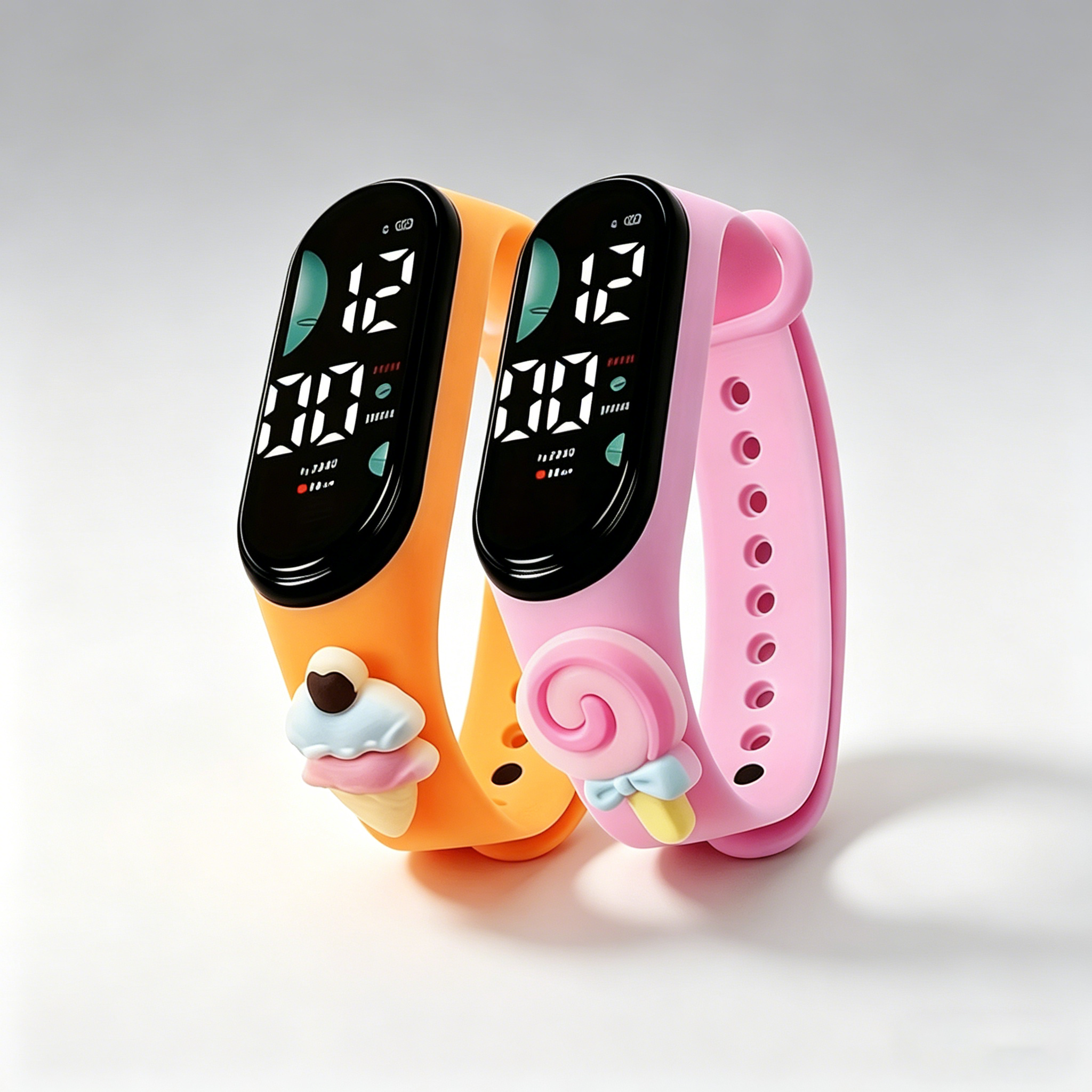 Cute 3D Cartoon Digital Watch  – Silicone Band Women recenzja i cena