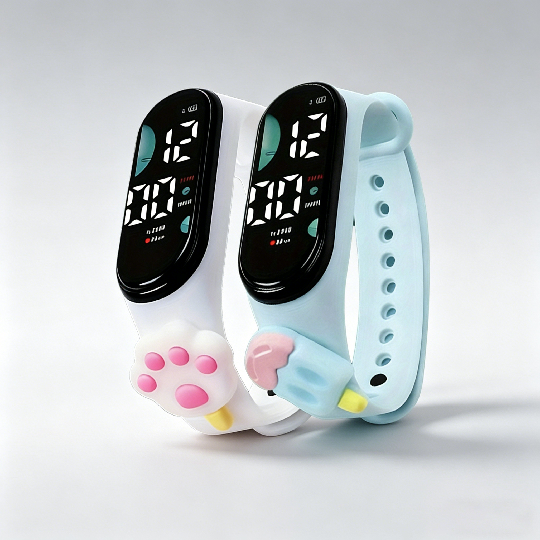 Cute 3D Cartoon Digital Watch  – Silicone Band Women recenzja i cena