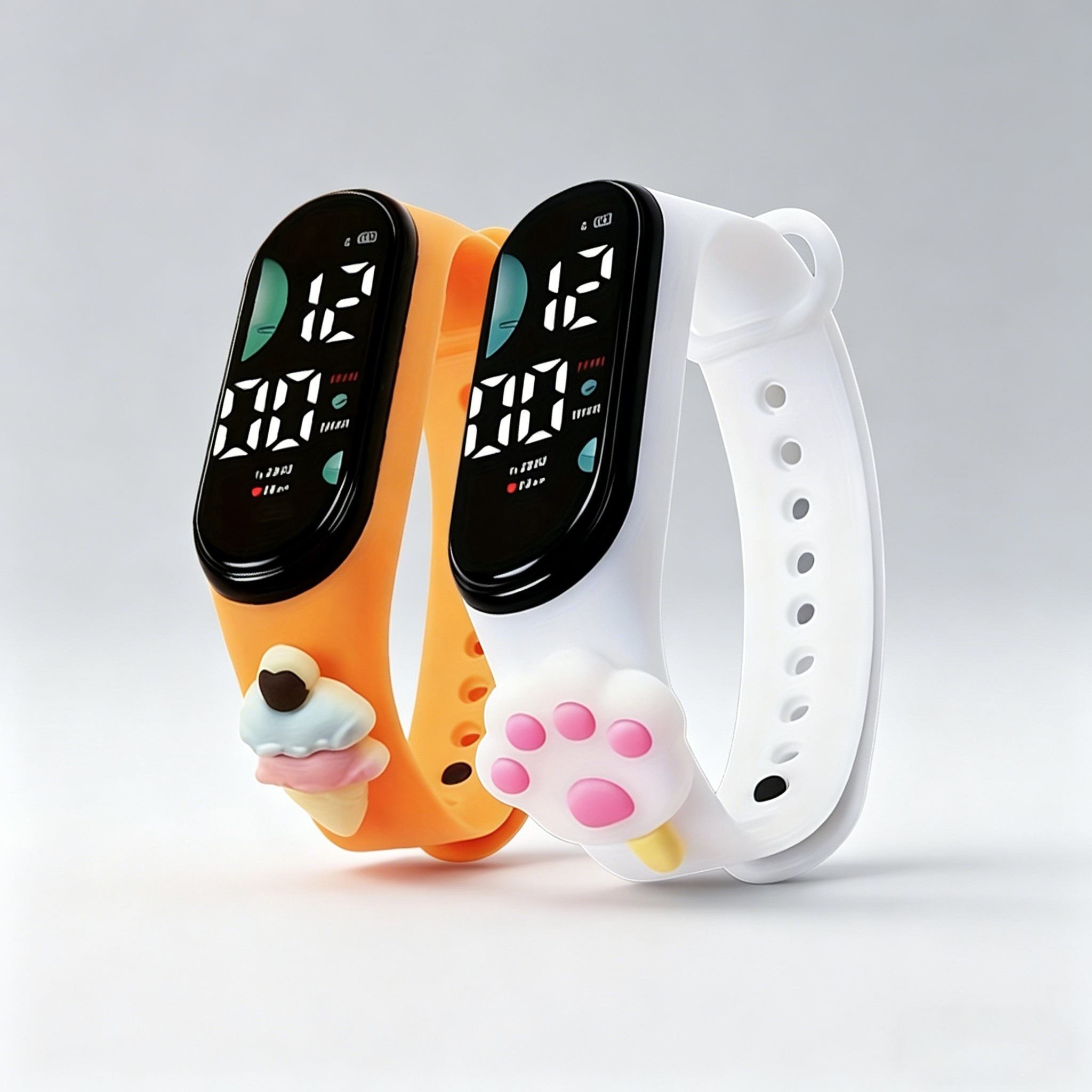 Cute 3D Cartoon Digital Watch  – Silicone Band Women recenzja i cena