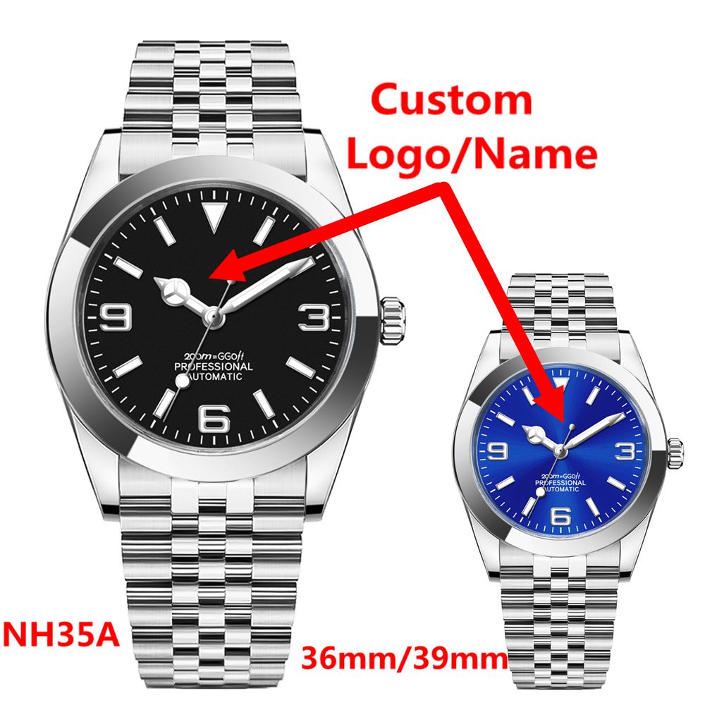 Custom Logo Luxury NH35 Watch  – Stainless Bracelet Diver recenzja i cena