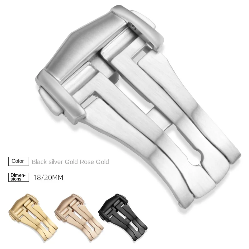 Stainless Steel Watch Buckle f – Butterfly Clasp Deployant recenzja i cena