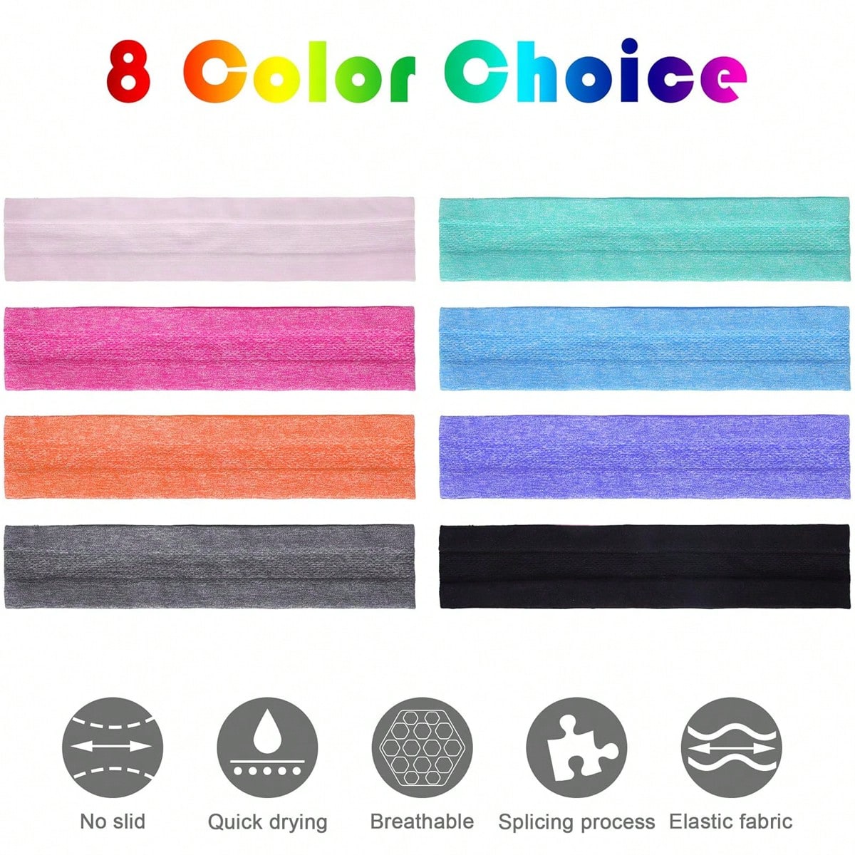 Sweatbands Non Slip Headbands  – Silicone Band Women recenzja i cena