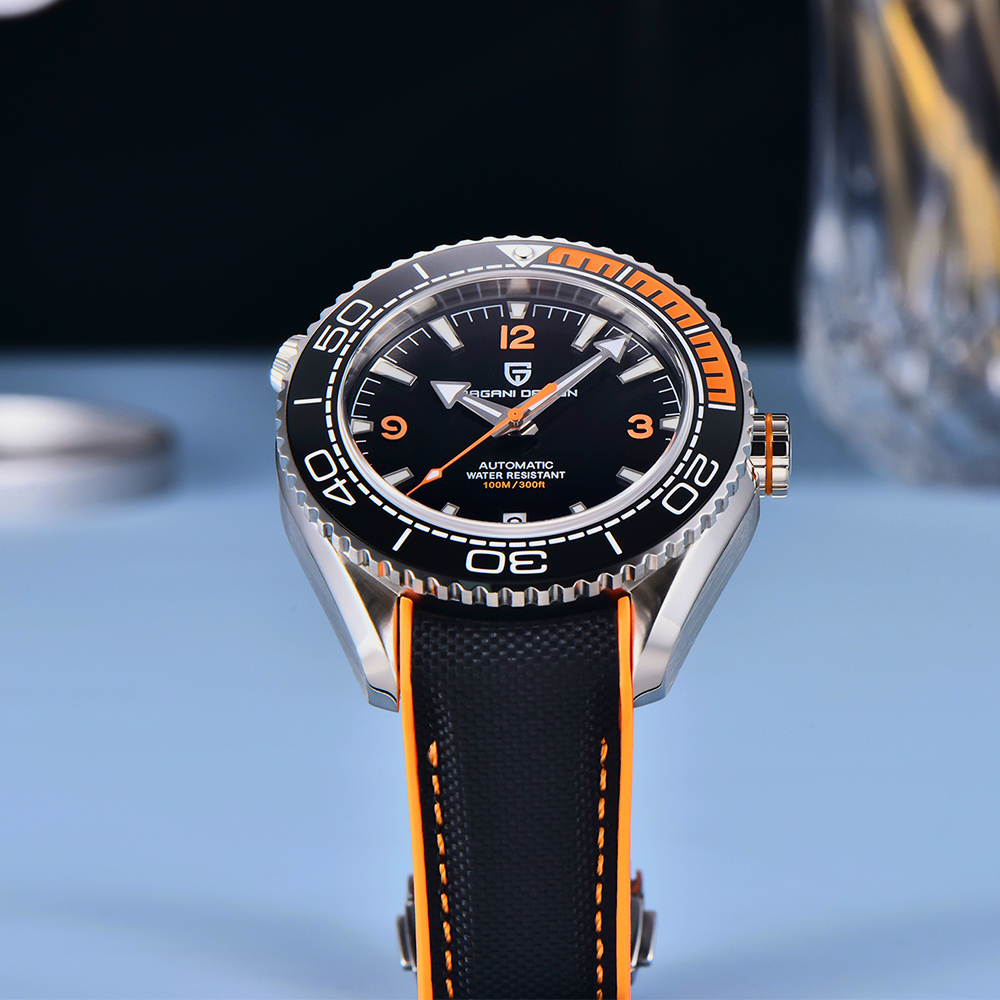 PAGANI DESIGN Diving Watch 100 – Rubber Strap Diver recenzja i cena