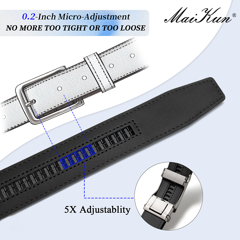Maikun Brown Leather Ratchet B – Leather Strap Quick Release recenzja i cena