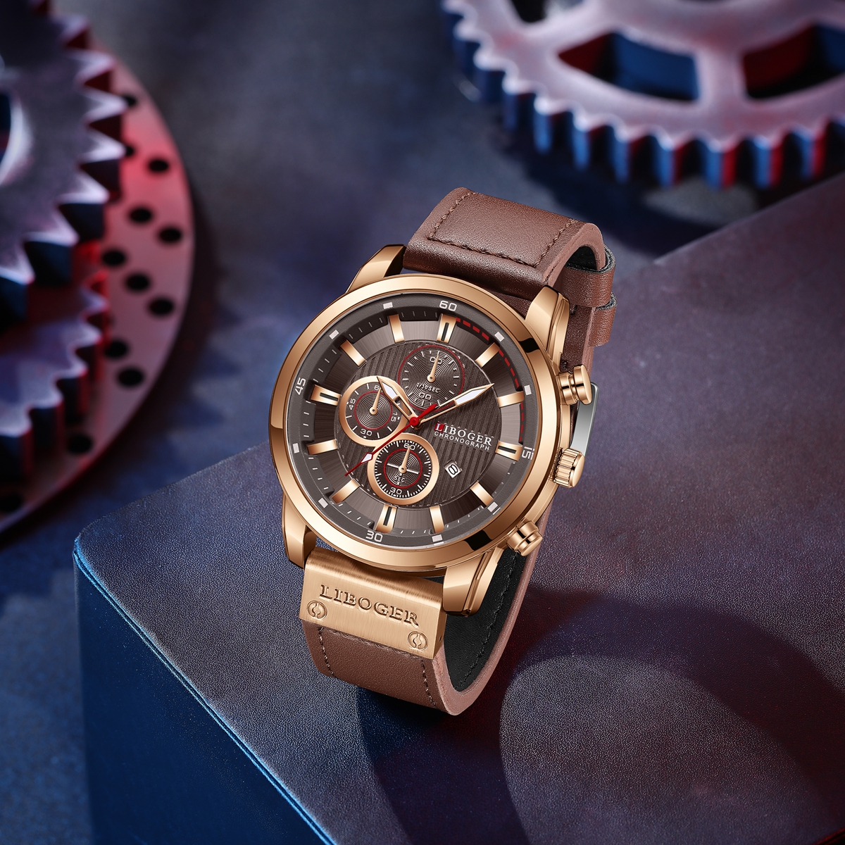 Business Men Quartz Watch High – Leather Watch Band Men recenzja i cena