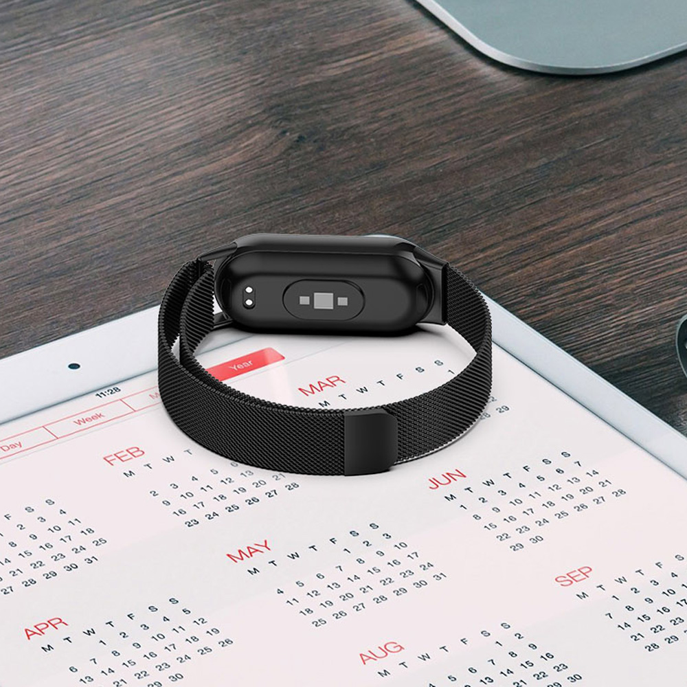 Strap For Xiaomi Mi Band 8 9 a – Milanese Loop Magnetic recenzja i cena
