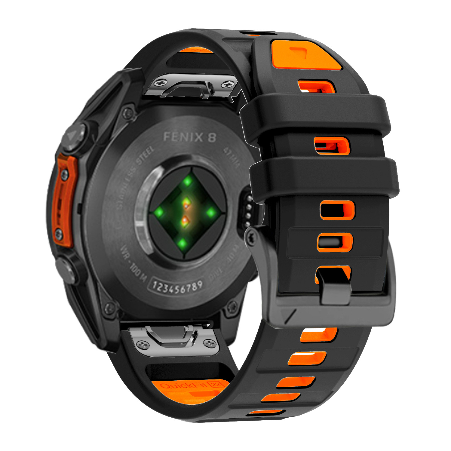 QuickFit 26mm 22mm Silicone Wa – Silicone Watch Band 22Mm recenzja i cena