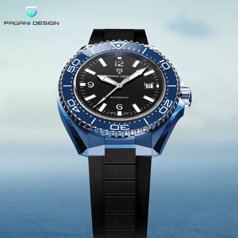 Pagani Design New Men's Mechan – Rubber Strap Diver recenzja i cena