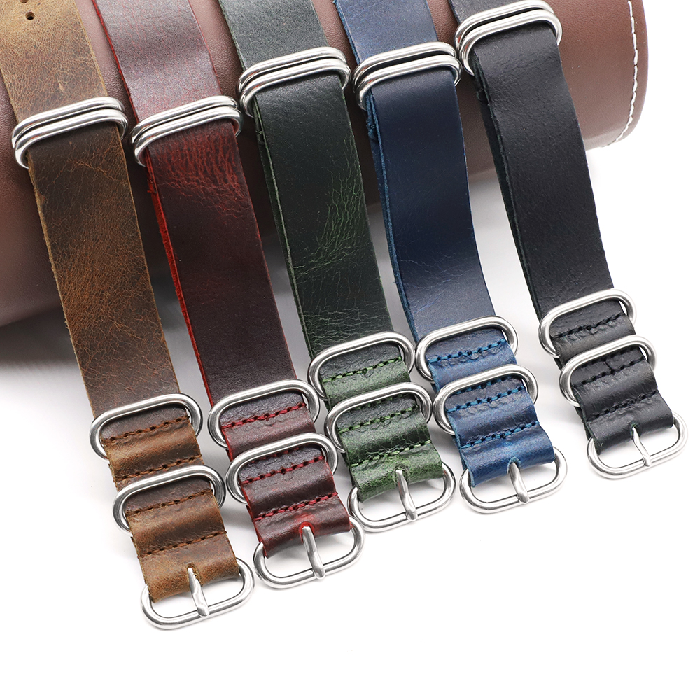 Genuine Leather Watch Band 18m – Suede Strap Watch recenzja i cena