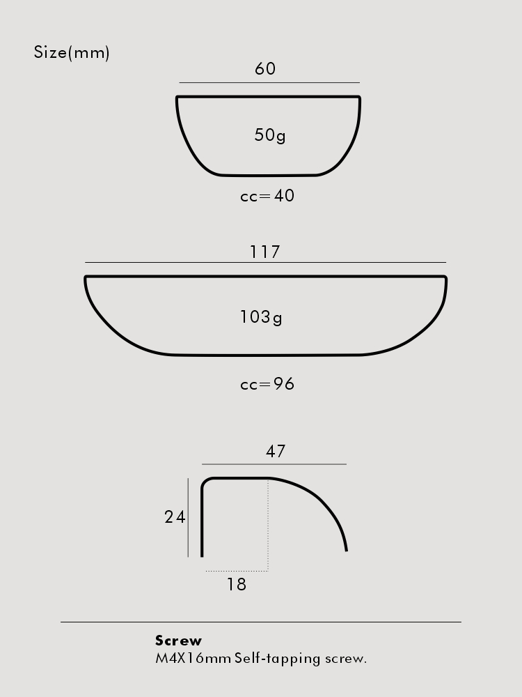 Nurlin Brass Fold Short Edge P – Curved Spring Bar recenzja i cena