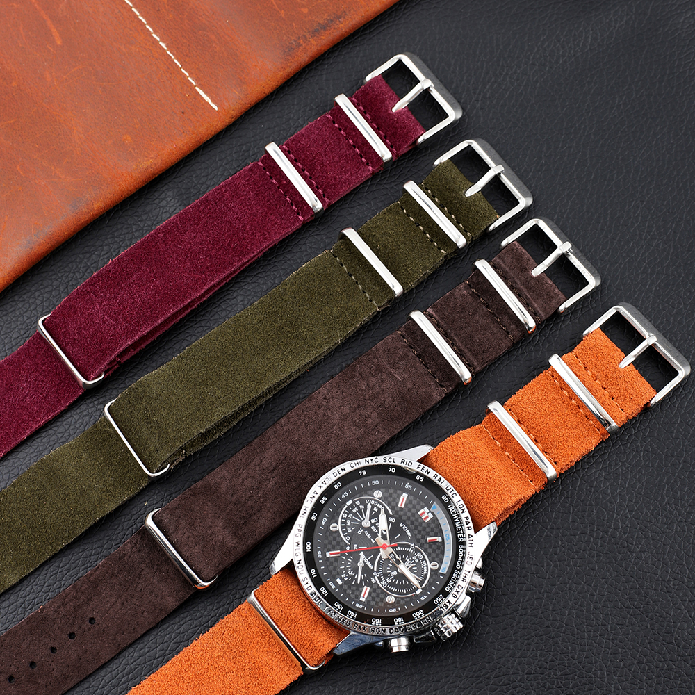 18mm 20mm 22mm Vintage Soft Su – Suede Strap Watch recenzja i cena