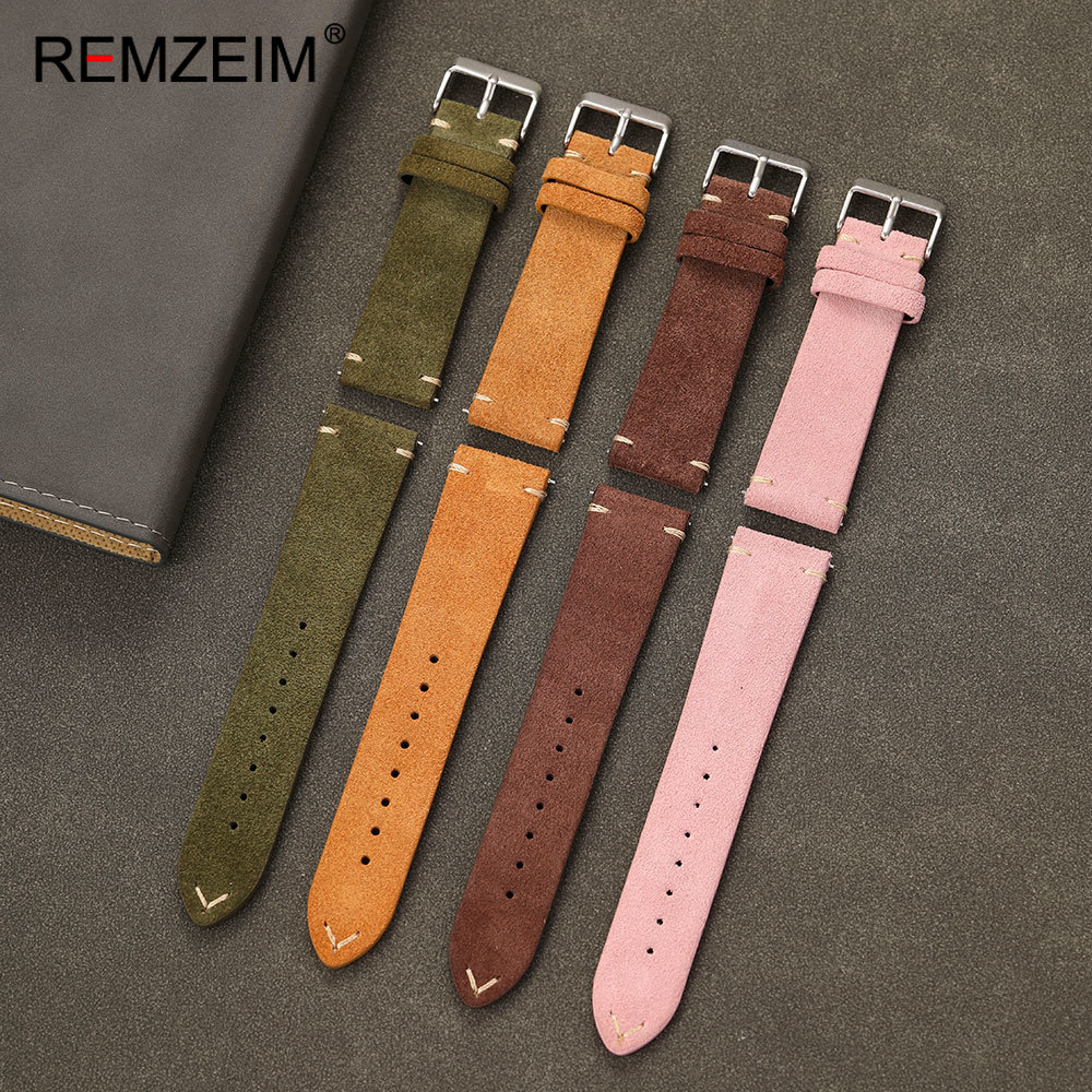 Unisex Suede Leather Watch Bel – Suede Strap Watch recenzja i cena