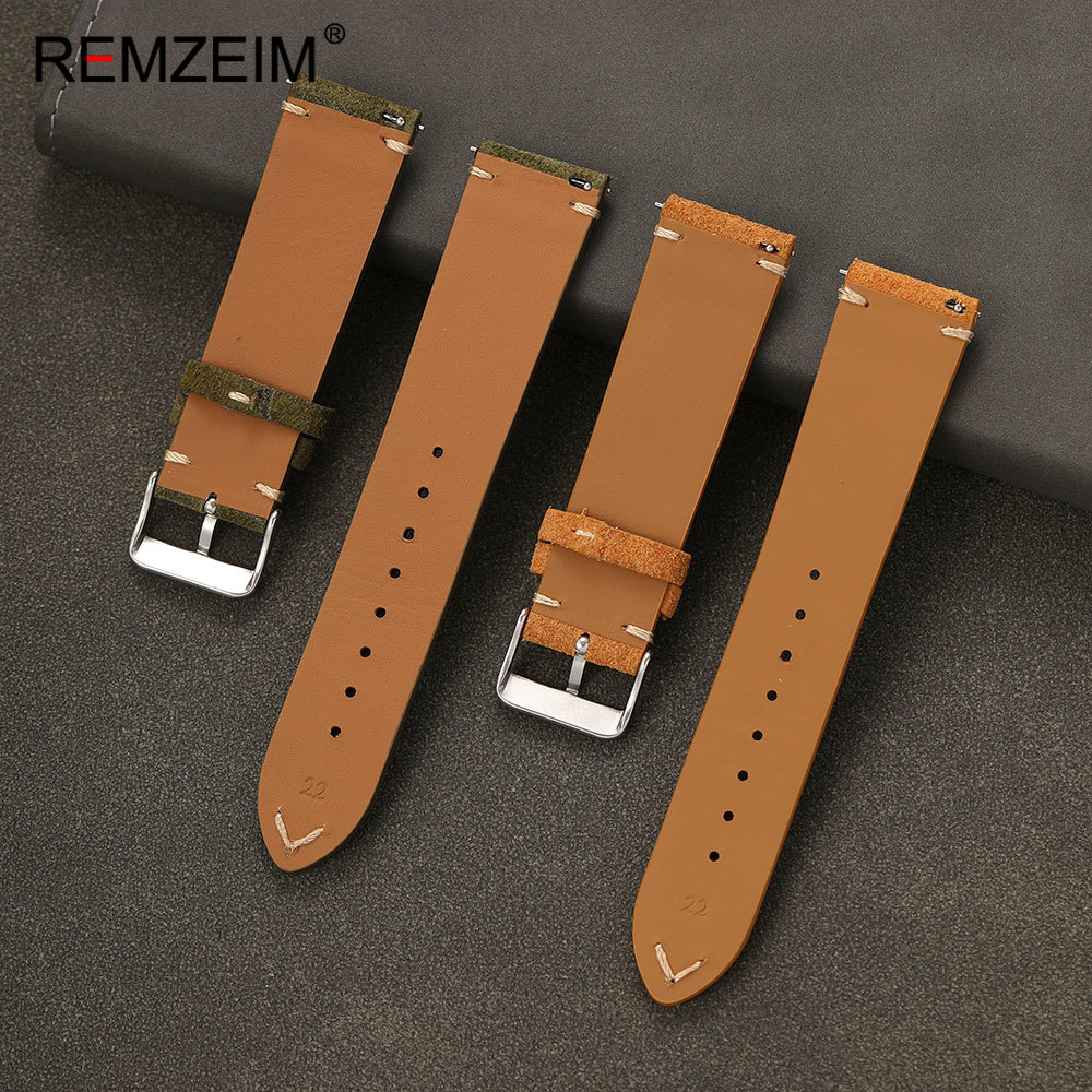 Unisex Suede Leather Watch Bel – Suede Strap Watch recenzja i cena