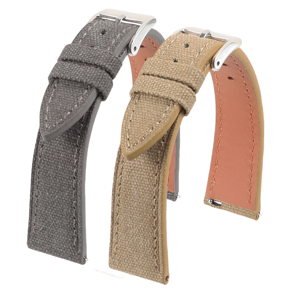 Handcrafted Slim Watch Strap 2 – Canvas Strap Watch recenzja i cena