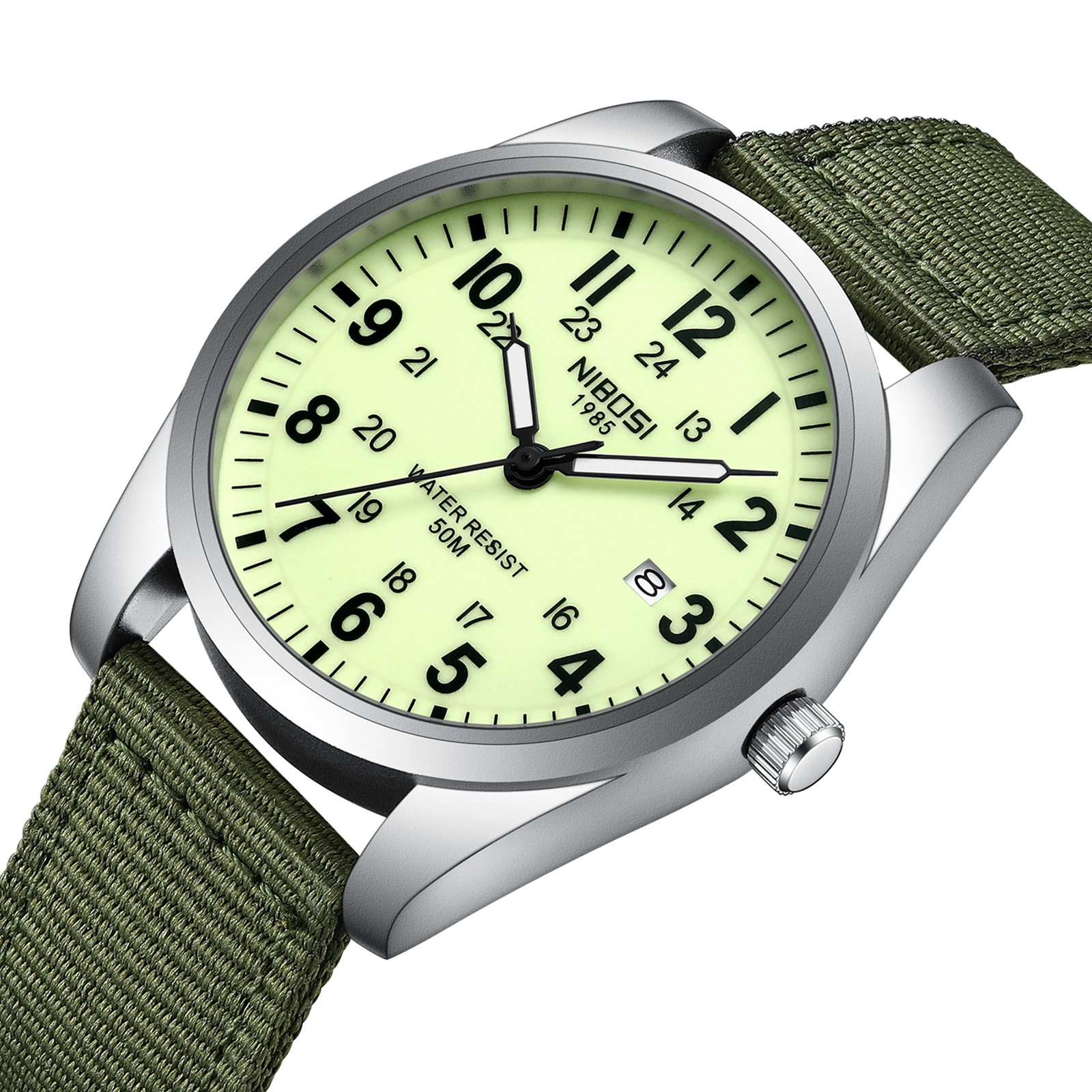 NIBOSI Mens Watches Analog Mil – Tropic Strap Vintage recenzja i cena