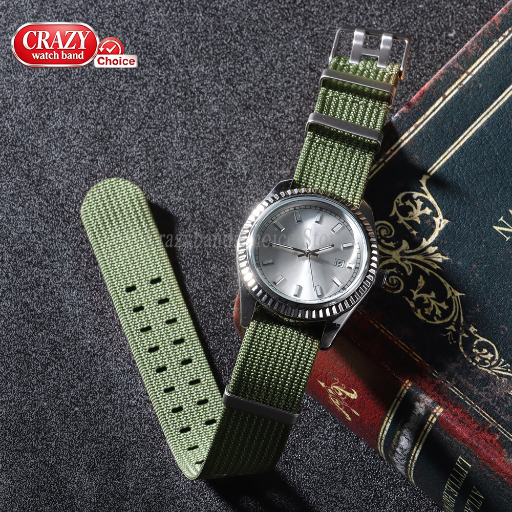 High Quality Nylon for Hamilto – Canvas Strap Watch recenzja i cena