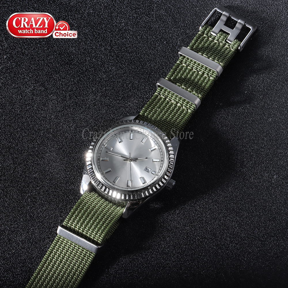 High Quality Nylon for Hamilto – Canvas Strap Watch recenzja i cena