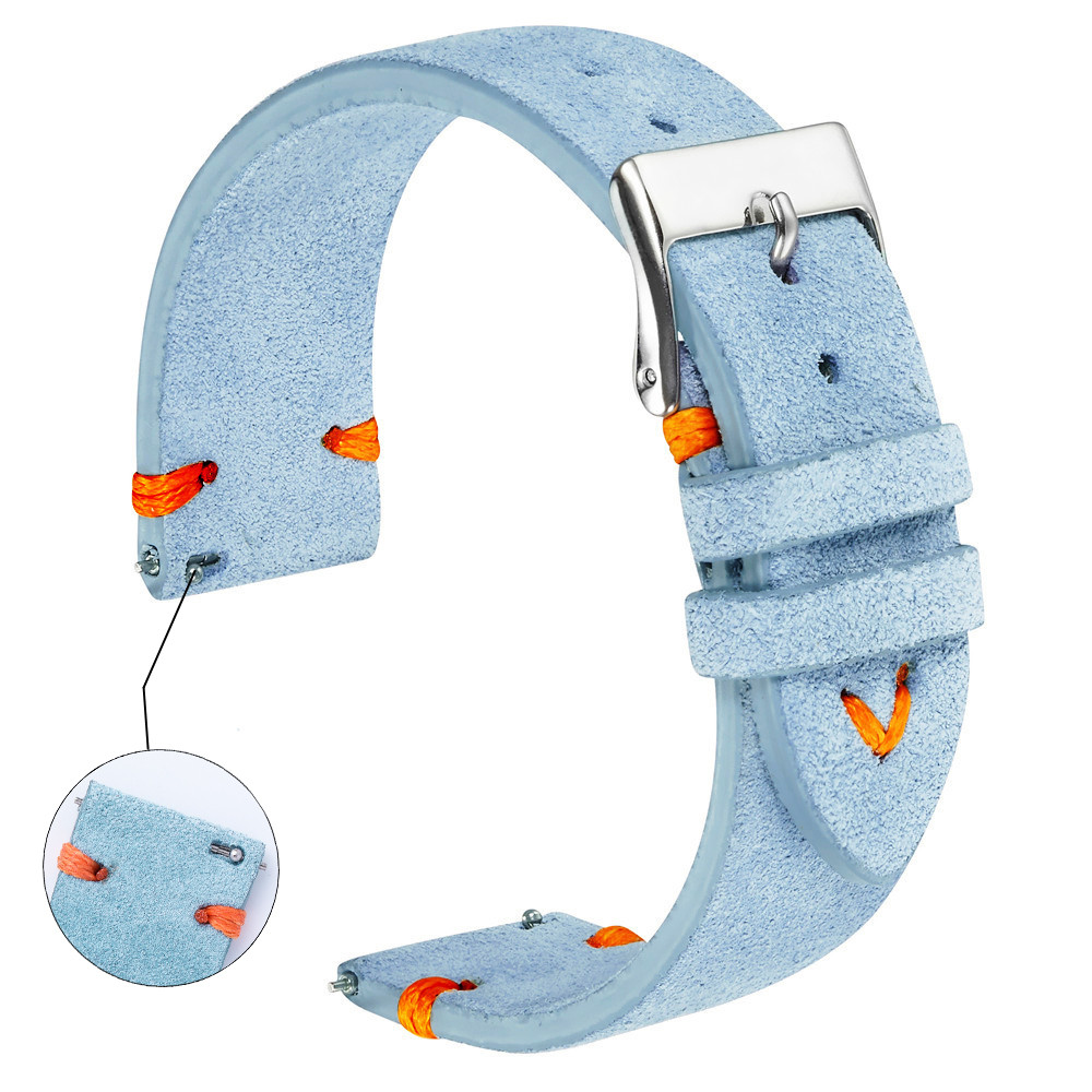 Suede Watch Straps 18mm 20mm H – Suede Strap Watch recenzja i cena