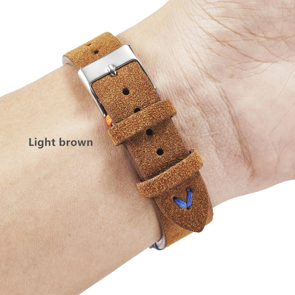 Suede Watch Straps 18mm 20mm H – Suede Strap Watch recenzja i cena