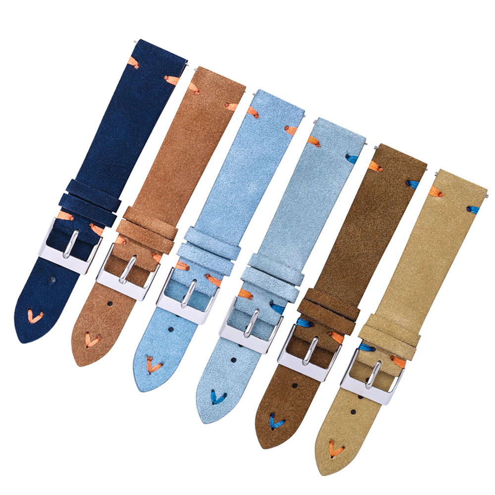 Suede Watch Straps 18mm 20mm H – Suede Strap Watch recenzja i cena