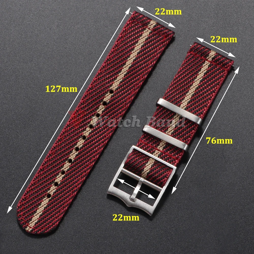 20 22mm Nylon Strap for Tudor  – Nato Strap Nylon recenzja i cena