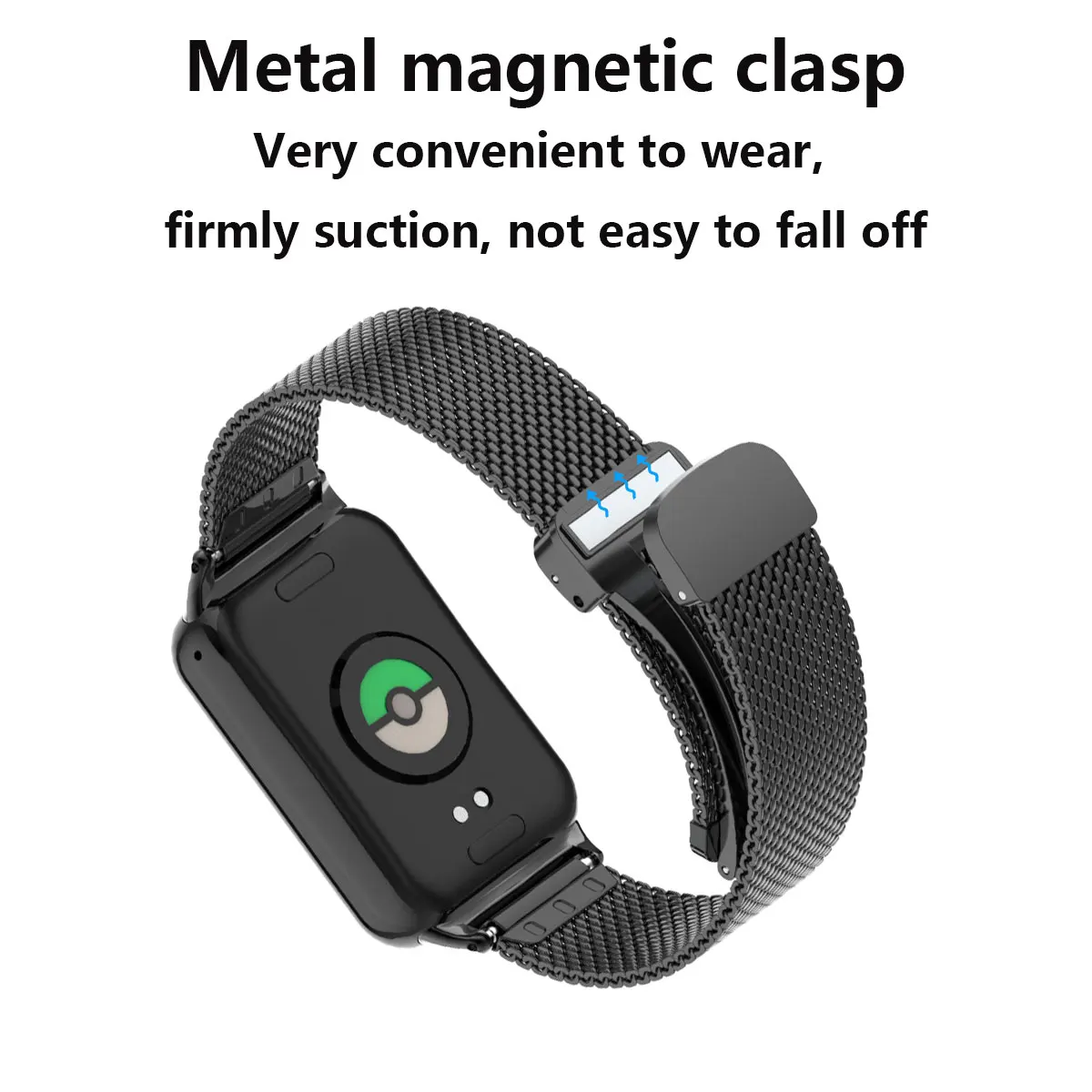 Suitable for Xiaomi band 8pro  – Mesh Strap Metal recenzja i cena