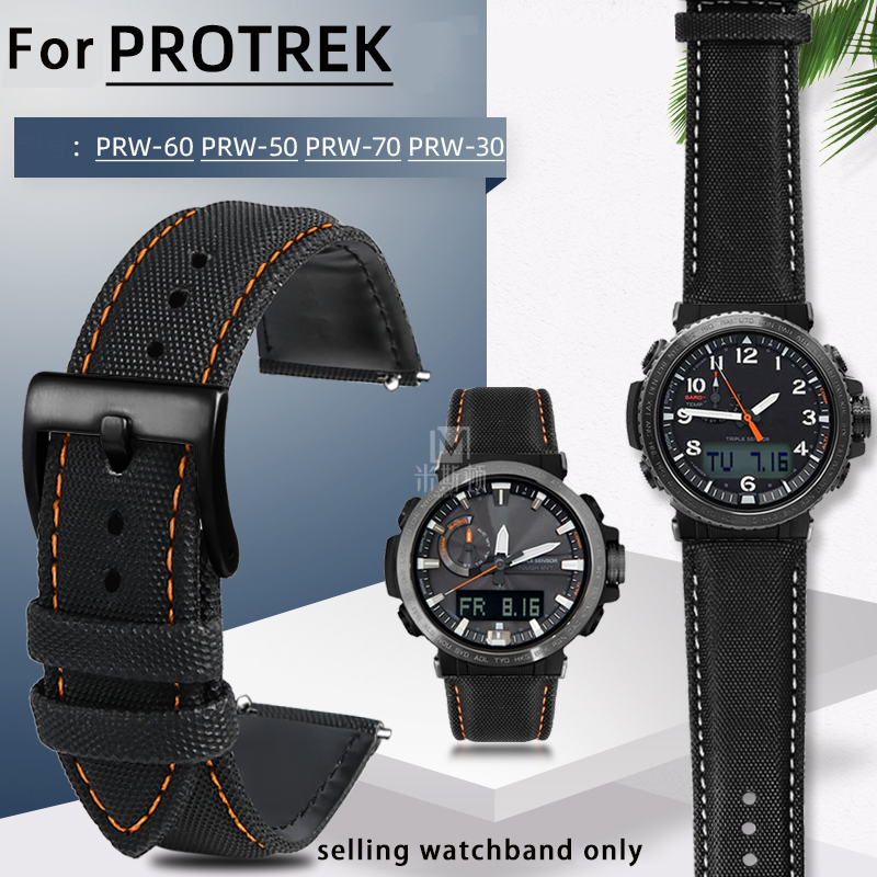 Canvas leather bottom watchban – Leather Strap Quick Release recenzja i cena