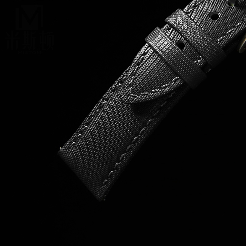 Canvas leather bottom watchban – Leather Strap Quick Release recenzja i cena