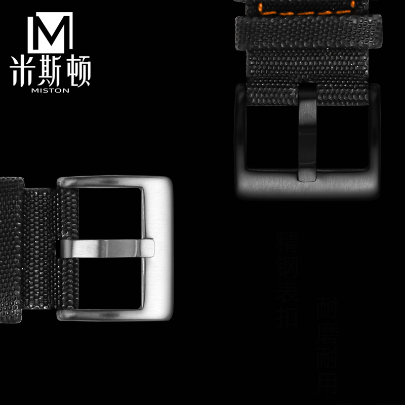 Canvas leather bottom watchban – Leather Strap Quick Release recenzja i cena