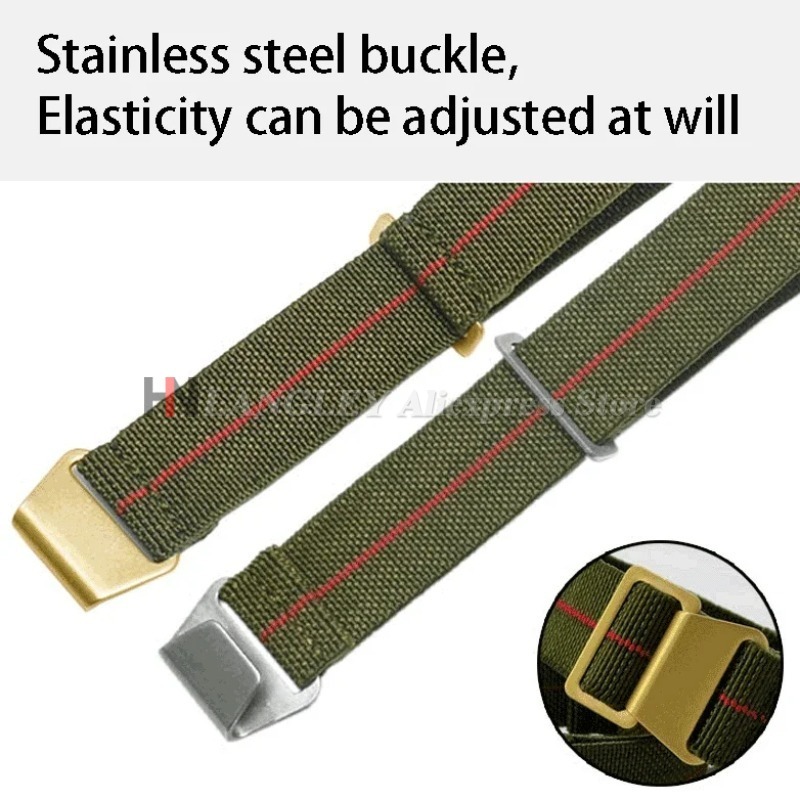 Elastic Nylon Watch Band for S – Parachute Strap Elastic recenzja i cena
