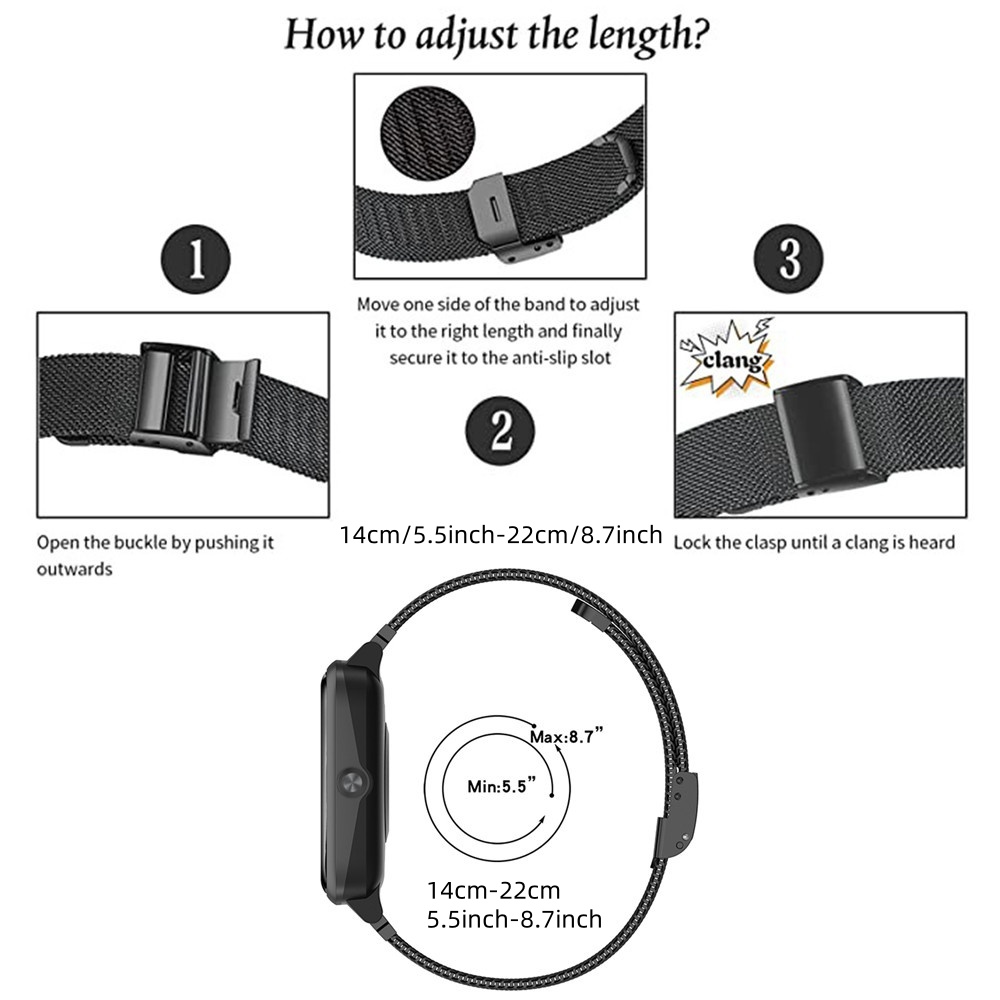 Metal Bands for CMF Watch Pro  – Mesh Strap Metal recenzja i cena