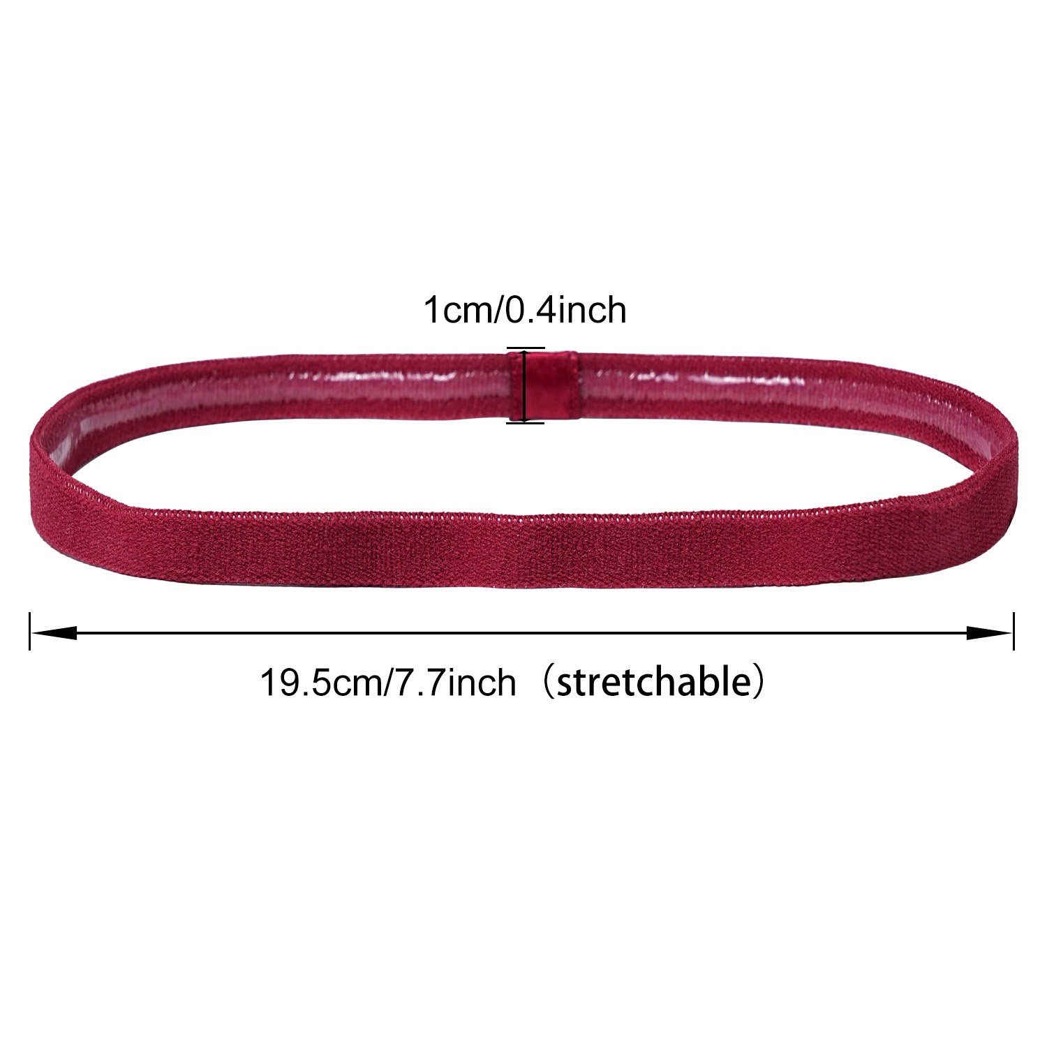 3Pcs Non-Slip Sports Hairband  – Silicone Band Women recenzja i cena