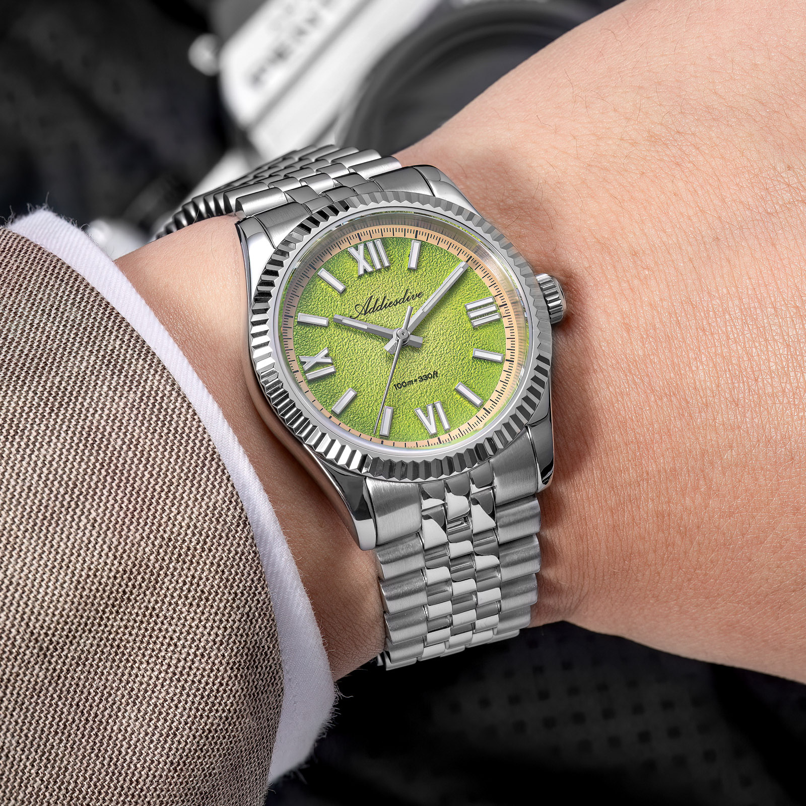 ADDIESDIVE Hight Quality Sapph – Stainless Bracelet Diver recenzja i cena