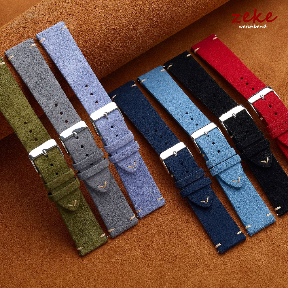 Brown Genuine Leather Watch Ba – Suede Strap Watch recenzja i cena