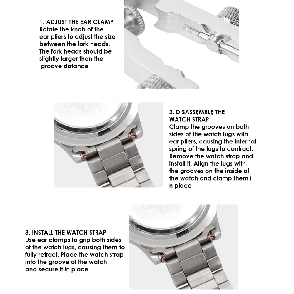 Watch Spring Bar Plier Tool Ki – Spring Bar Tool Set recenzja i cena
